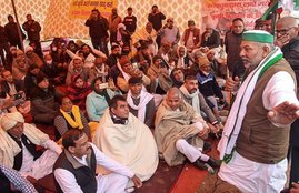 farmers protest, rakesh Tikait