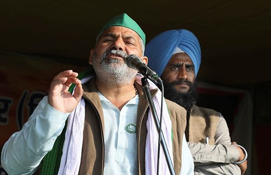 Rakesh Tikait, farmers