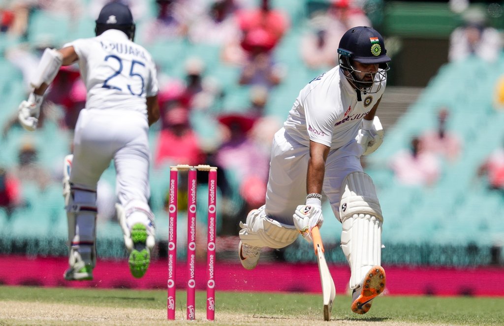Rishabh Pant Cheteshwar Pujara India vs Australia