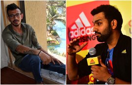Rohit Sharma Yuzvendra Chahal Jasprit Bumrah