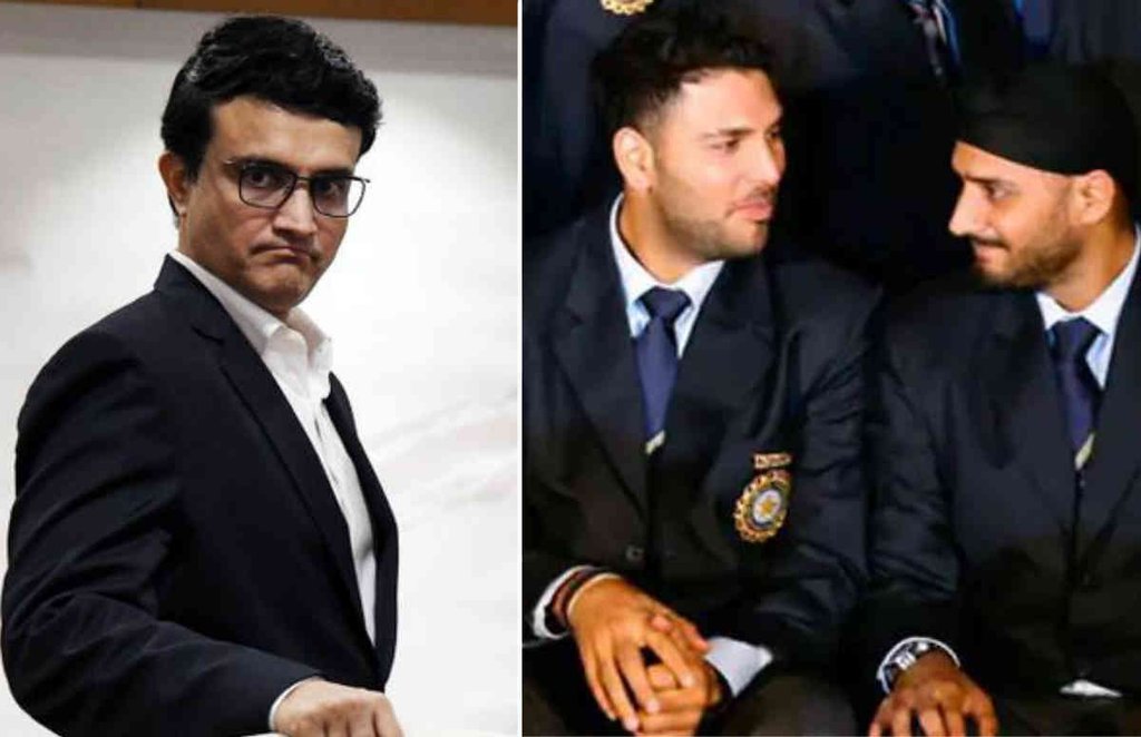 Sourav ganguly, yuvraj singh, harbhajan singh, the kapil sharma show