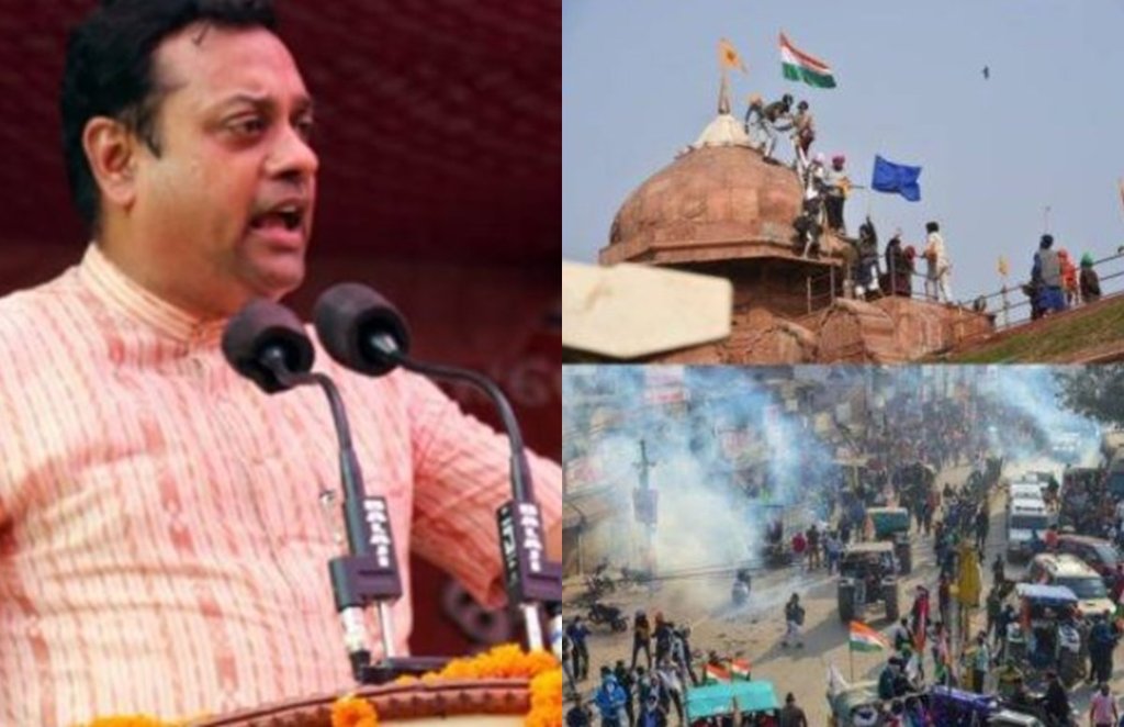 Sambit Patra, Delhi Red Fort Seige, Farmer Protest, Sambit Patra BJP Leader, Sambit Patra, Delhi Red Fort Seige, Farmer Protest, Sambit Patra BJP Leader,