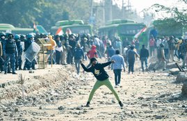 farmers protest