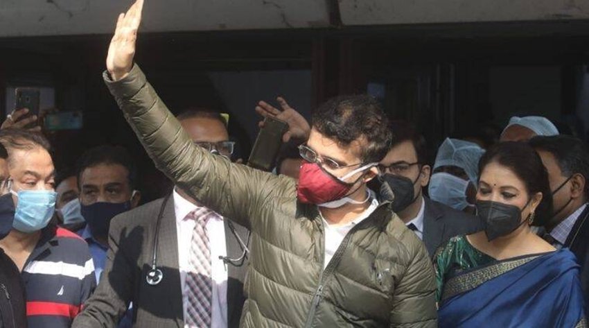 Sourav Ganguly Discharge