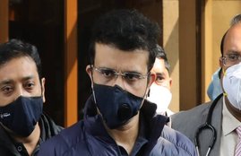 Sourav Ganguly Discharged Hospital BCCI President