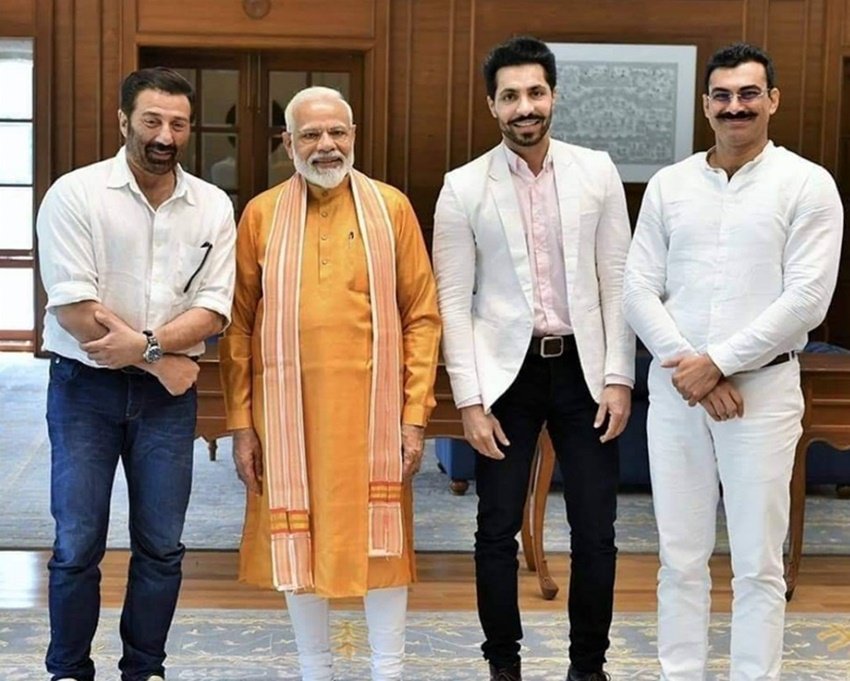 hema malini bjp, sunny deol deep sidhu