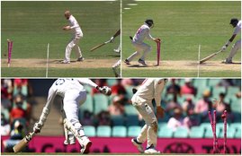 Three Run Out India vs Australia