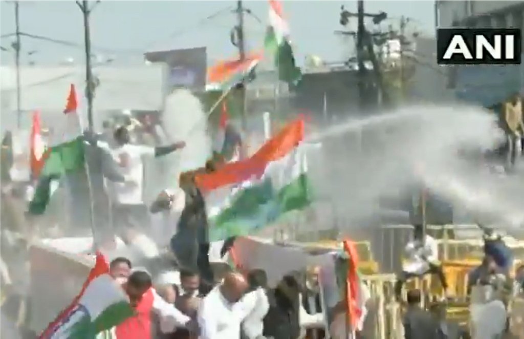 madhyapradesh , congress , protest