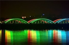 Chennai , Napier Bridge , New Year , 2021