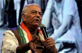 yashwant sinha , arnab goswami , trp scam , bjp