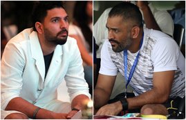 Yuvraj Singh MS Dhoni Suresh Raina ODI World Cup