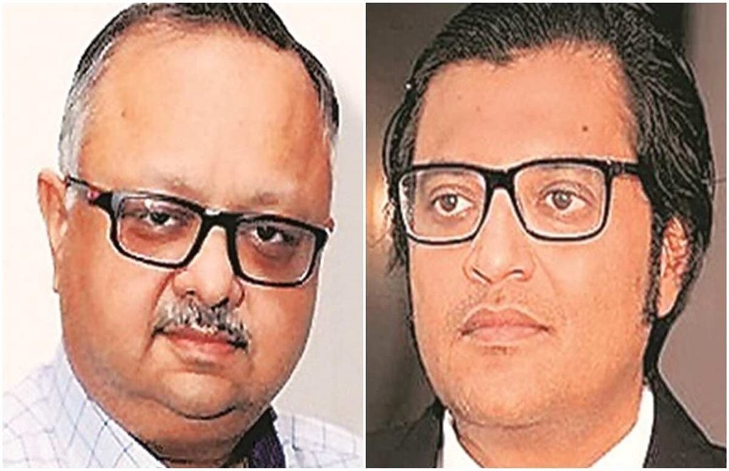 Arnab Goswami, Partho Dasgupta