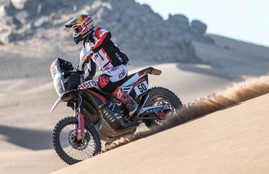 Dakar Rally, Indian rider, bike, CS Santosh