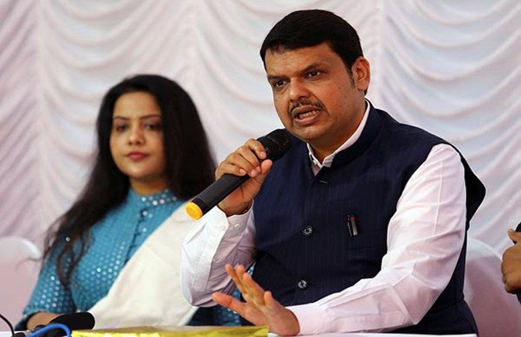 महाराष्ट्र के पूर्व मुख्यमंत्री और बीजेपी नेता देवेंद्र फडणवीस।