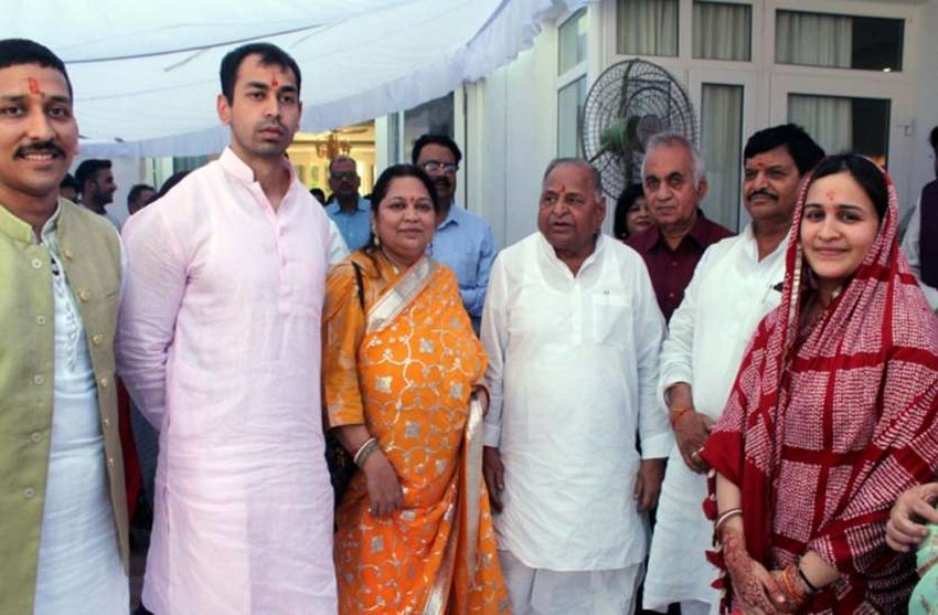 Rajlakshmi Yadav Dimple Yadav, Akhilesh Yadav SP, Mulayam Singh second wife