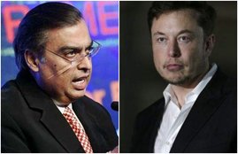 elon musk, tesla, mukesh ambani