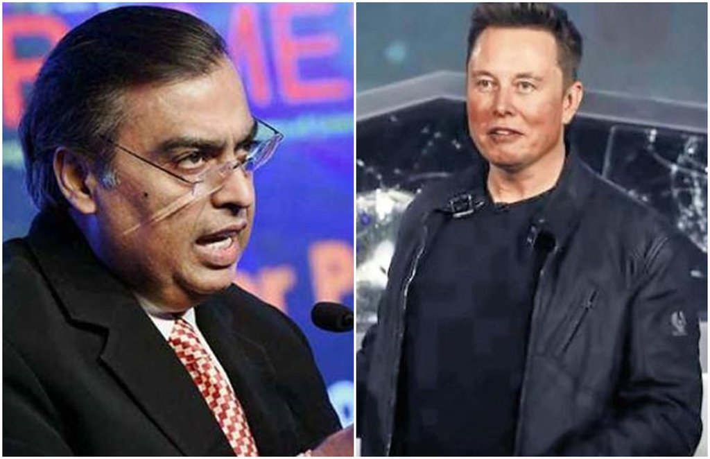 Tesla, Elon musk, mukesh ambani Tesla, Elon musk, mukesh ambani