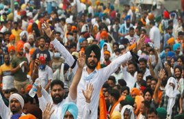 farmer protest, punya prasun bajpai