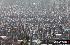 Ghazipur, UP, Farmers Protest