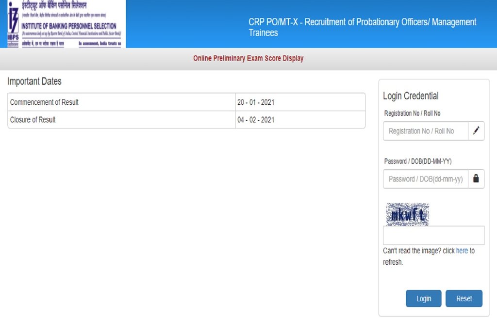IBPS PO Score Card, IBPS PO Score Card download, IBPS PO Score Card 2021,