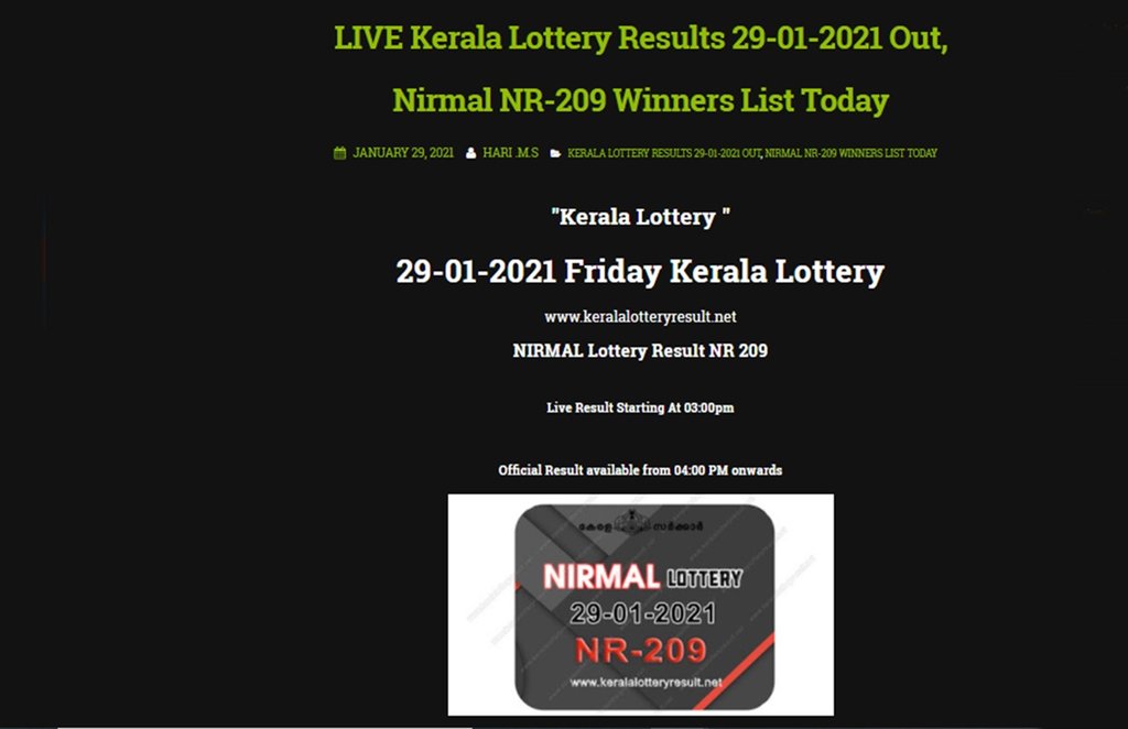 kerala lottery result, kerala lottery result today, kerala lottery results, nirmal lottery, nirmal lottery result