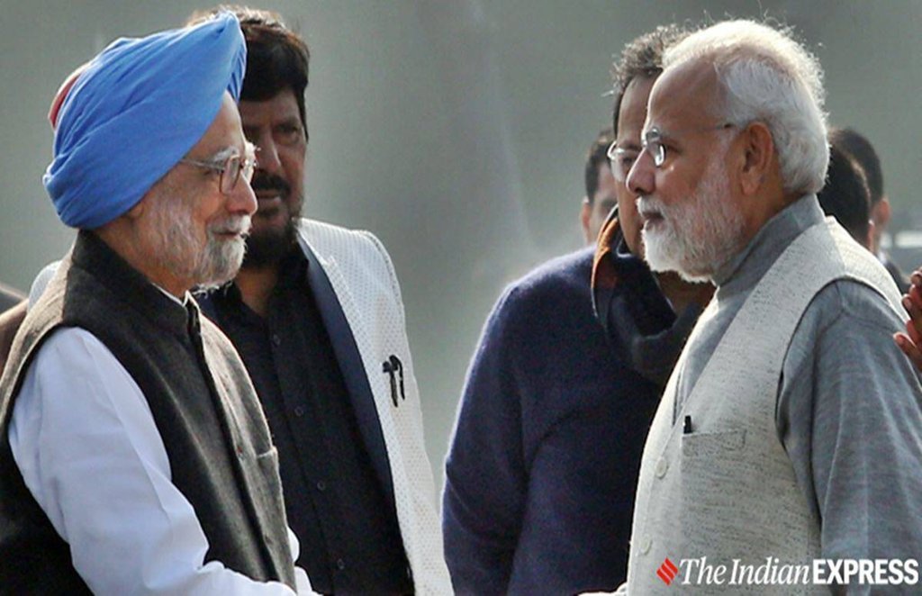 Manmohan Singh, PM Narendra Modi