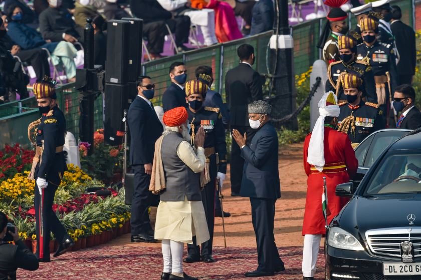 Narendra Modi, 26 January Parade