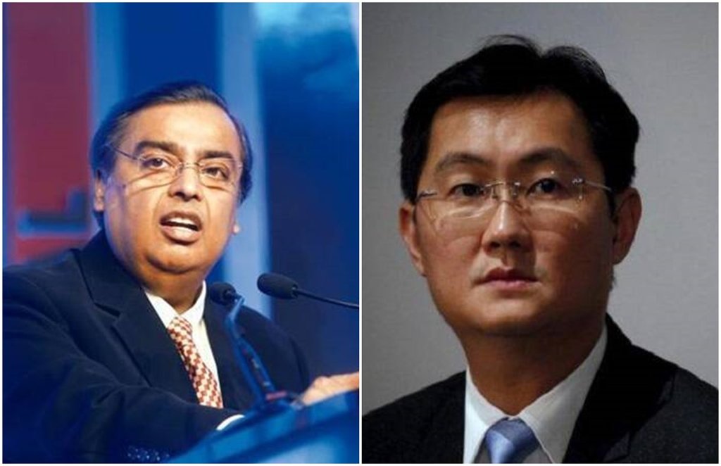 mukesh ambani, ril, china