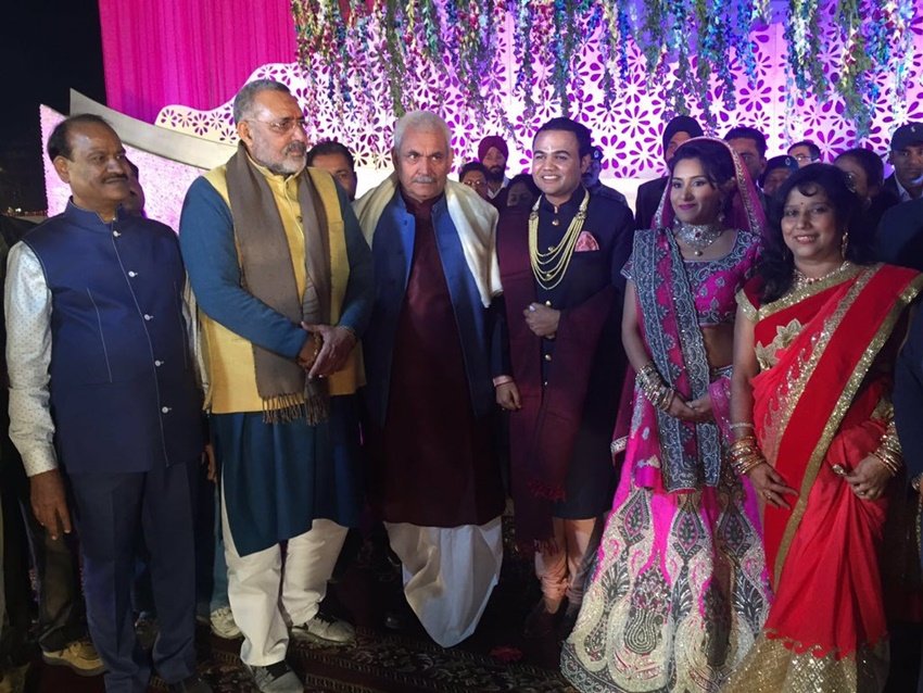 om Birla Daughter, Om birla wife