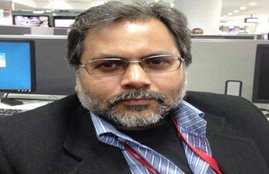 punya prasun bajpai, farmers protest, punya prasun bajpai twitter