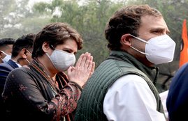 Congress, Rahul Gandhi, Priyanka Gandhi,farmers protest, farm laws, Jantar Mantar