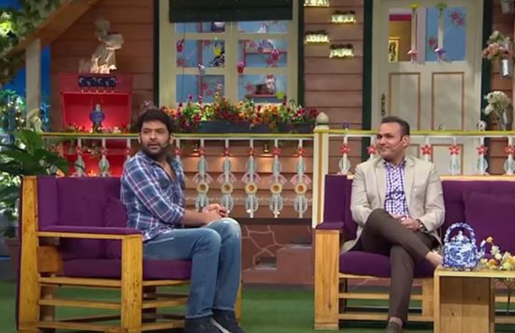 Virender Sehwag, Sachin Tendulkar, kapil sharma, The kapil sharma show
