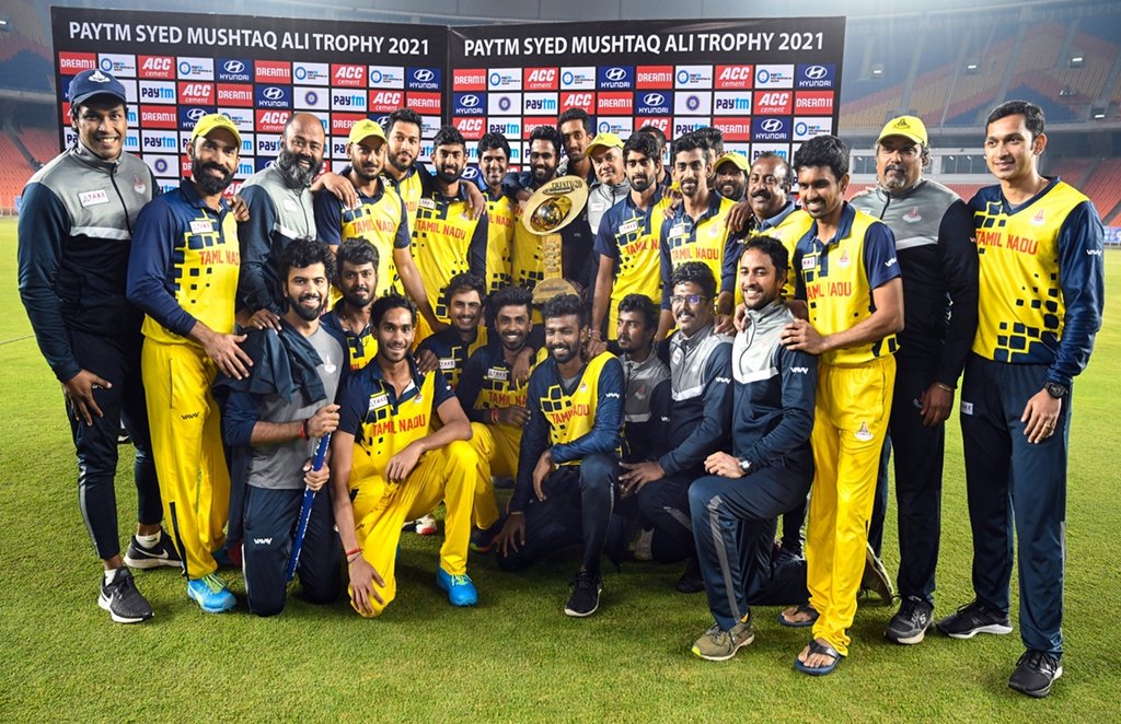 syed mushtaq ali trophy Final TN vs BRD