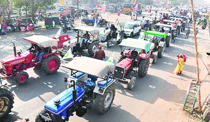 ट्रैक्टर परेड के लिए किसान तैयार,आज सड़क पर, एक फरवरी को संसद कूच