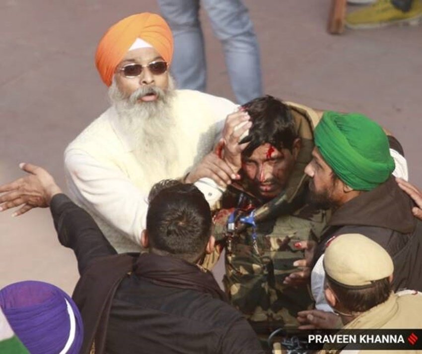 farmers protest, Deep sidhu