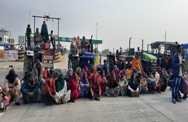 farmers protest