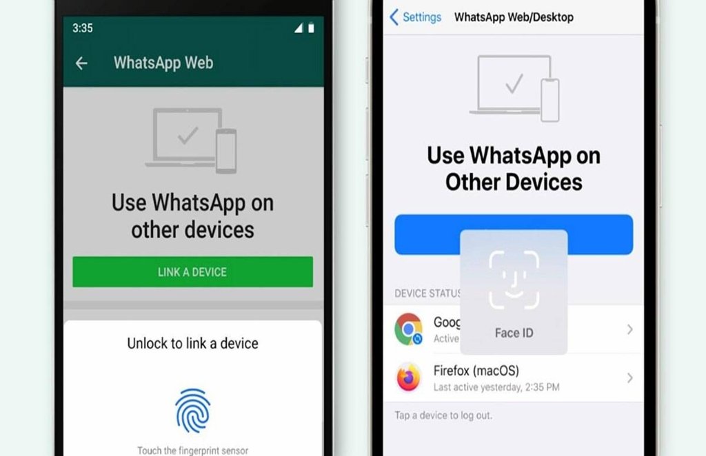 WhatsApp, WhatsApp web, WhatsApp web security feature, whatsapp download, WhatsApp Desktop, WhatsApp web fingerprint, WhatsApp web face recognition,