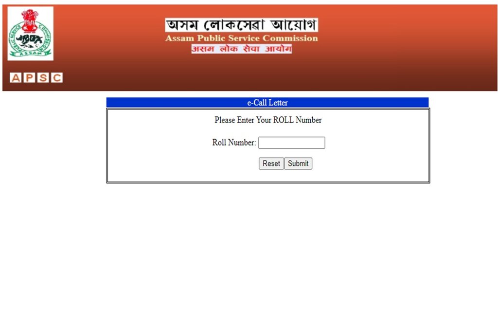 APSC, apsc.nic.in, APSC recruitment 2021, APSC exam admit card
