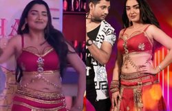 ‘मेरी जवानी है मेड इन बिहार’- गुलाबी ड्रेस पहन जमकर थिरक रहीं आम्रपाली दुबे, ये एक्टर बनना चाहता हैं भोजपुरी एक्ट्रेस का ‘बॉयफ्रेंड’!