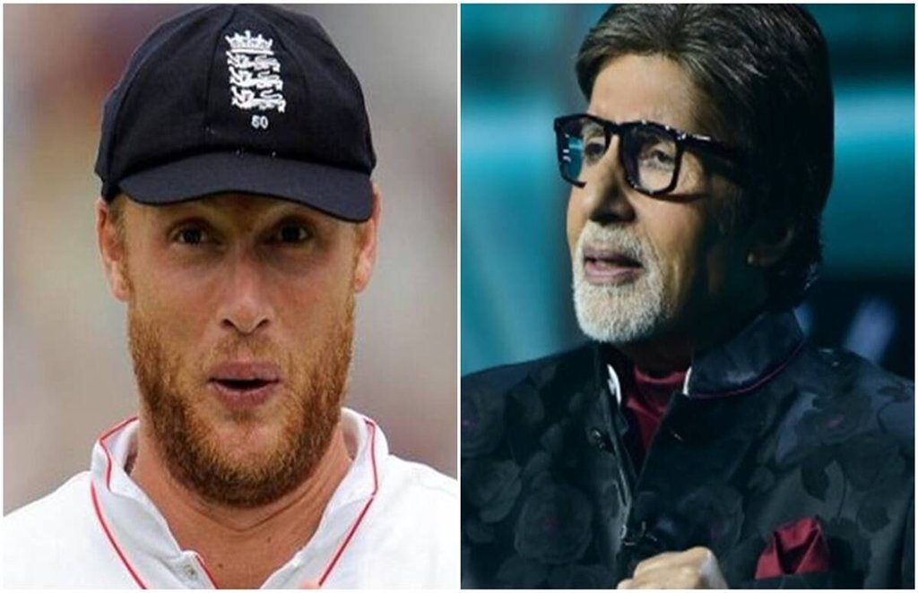 Andrew Flintoff Amitabh Bachchan Joe Root Tweet