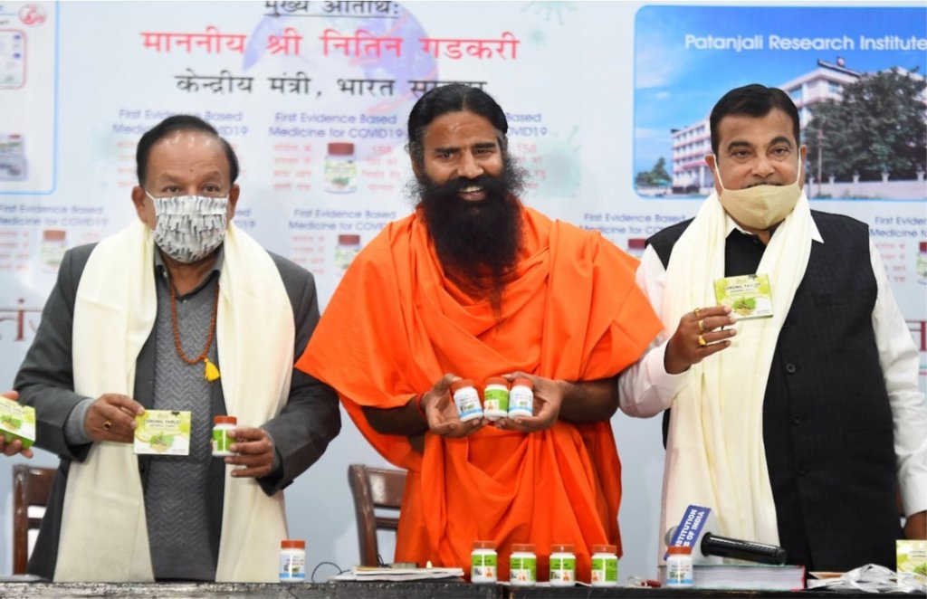 Baba Ramdev, Coronil, Coronavirus