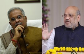 Bhupesh Baghel, Amit Shah, Elections 2021