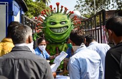 कोविड-19 से राहत नहीं, लगातार बढ़ रहे मामले, शनिवार को संक्रमण के 43 हजार से अधिक नए केस