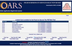 DSSSB Tier 2 Admit Card 2021: जारी हुआ डीएसएसएसबी टियर 2 का हॉल टिकट, जानें कैसे करें डाउनलोड और एग्जाम डेट