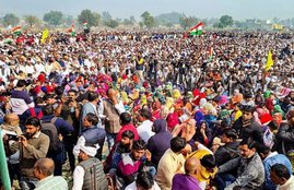 Farmers Kisan Mahapanchayat new farm laws Jind district