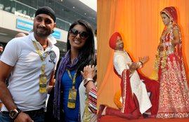 Harbhajan Singh, Geeta Basra, Love Story