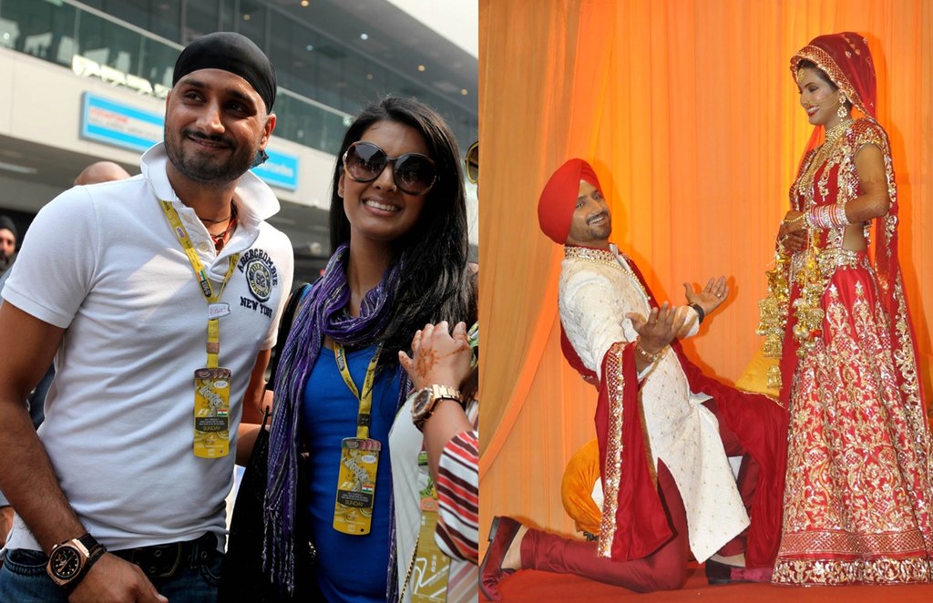 Harbhajan Singh, Geeta Basra, Love Story