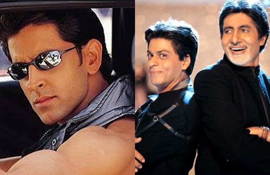 Shahrukh Khan, Amitabh Bachchan, Shahrukh insured With Hrithik dance, K3G, Amitabh Bachhcan,