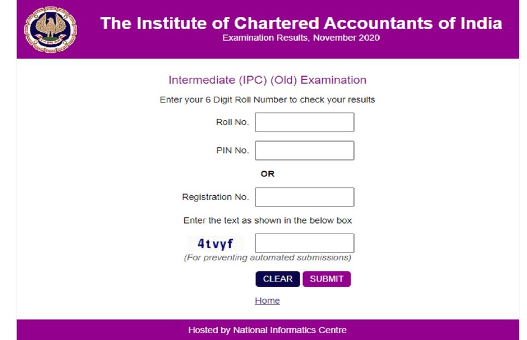 icaiexam.icai.org, caresults.icai.org, icai.nic.in, icai,