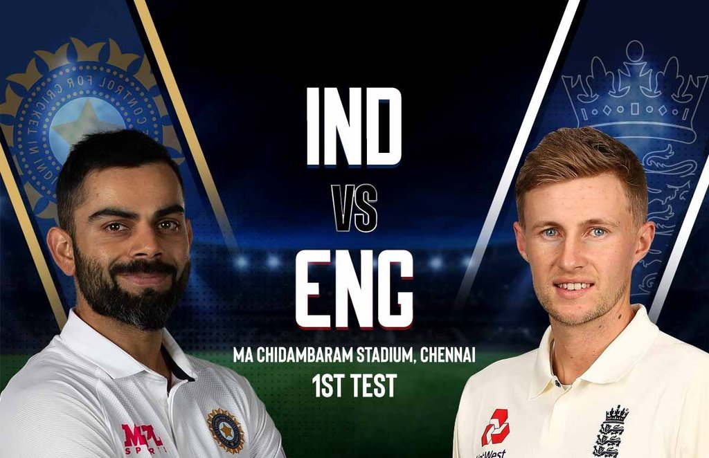 India vs England 1st Test Live Cricket Score Online
